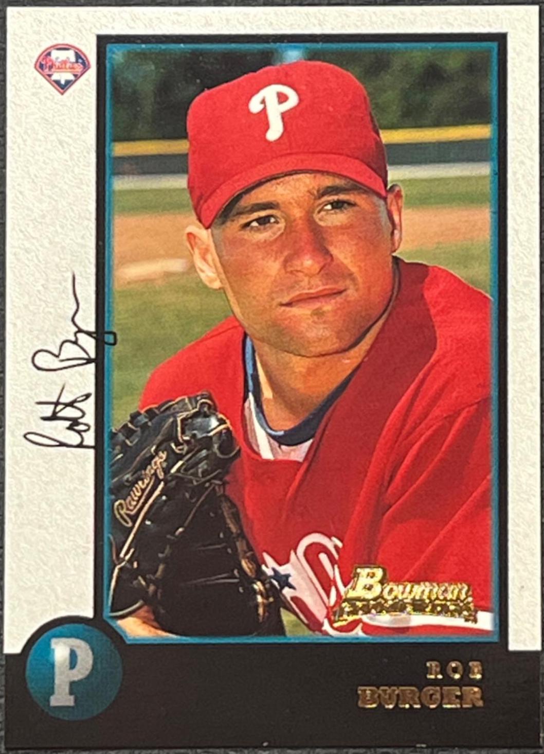 Rob Burger #159 Baseball Cards 1998 Bowman