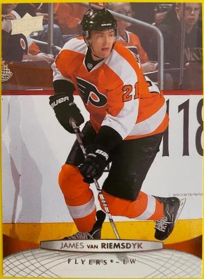 James Van Riemsdyk #63 Hockey Cards 2011 Upper Deck