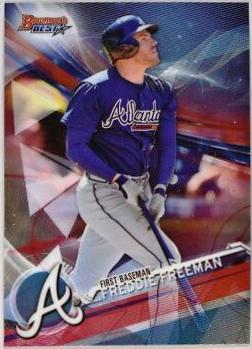 Freddie Freeman #5 Baseball Cards 2017 Bowman's Best