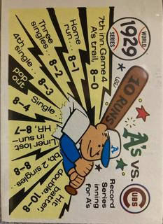 1929 A's, Cubs