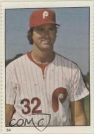 Steve Carlton #54 Baseball Cards 1982 Fleer Stamps
