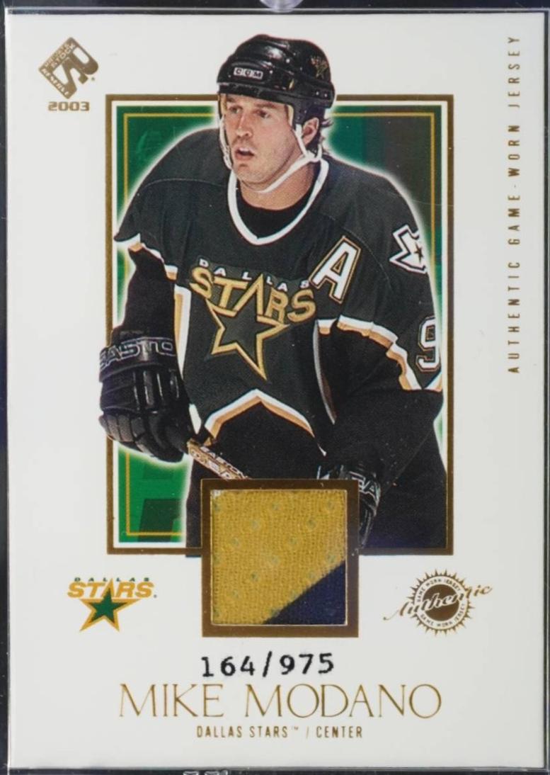 Mike Modano #115 2002 Pacific Private Stock Reserve Hockey