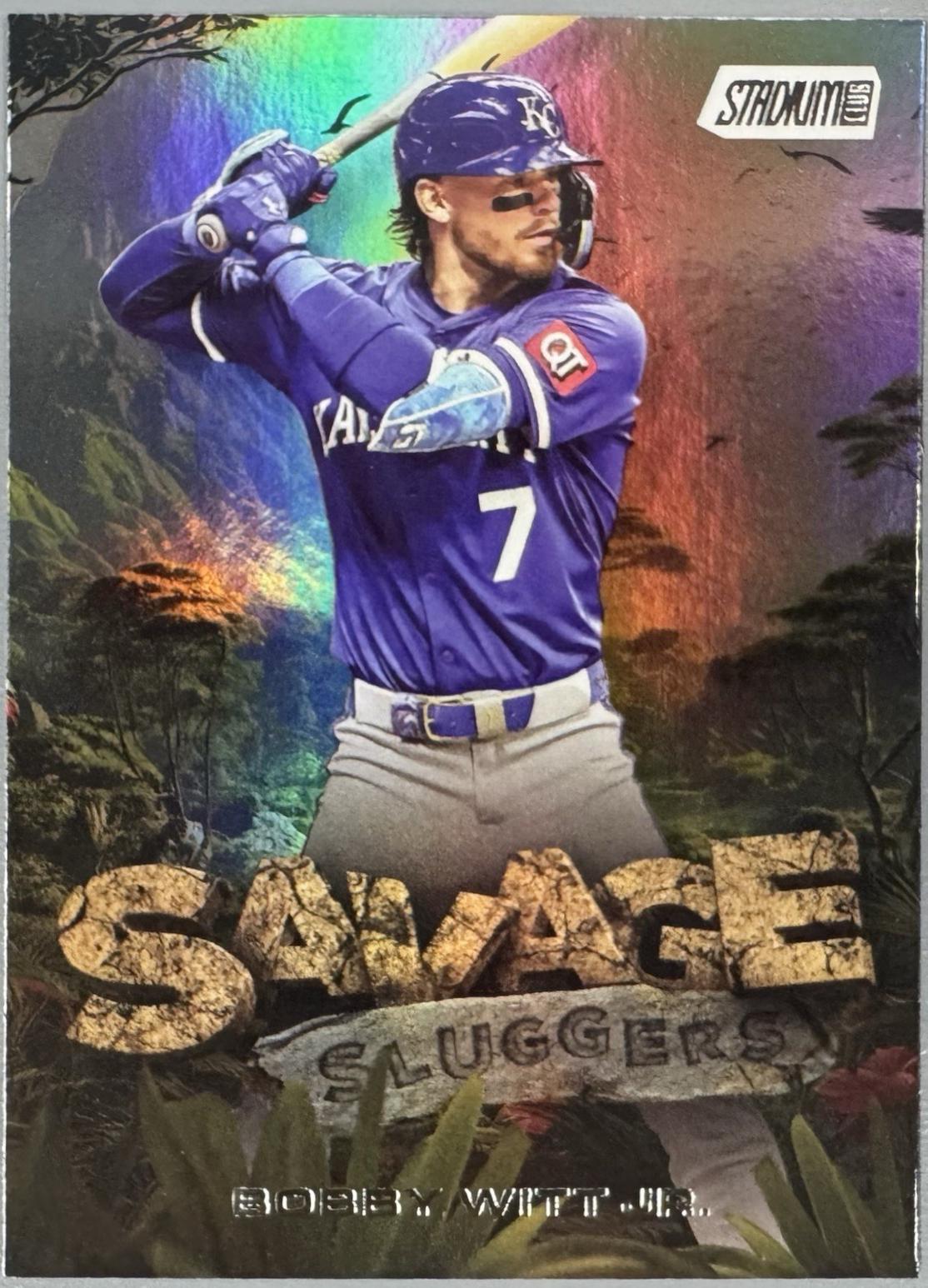 Bobby Witt Jr. [Gold Rainbow Foil] #SS-6