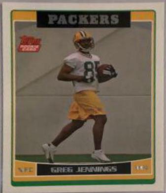 Greg Jennings #369 Football Cards 2006 Topps