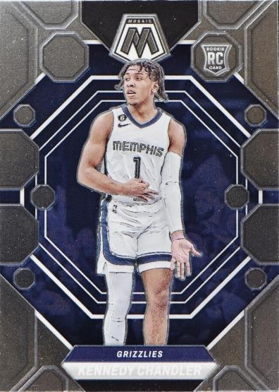 Kennedy Chandler #211 Basketball Cards 2022 Panini Mosaic