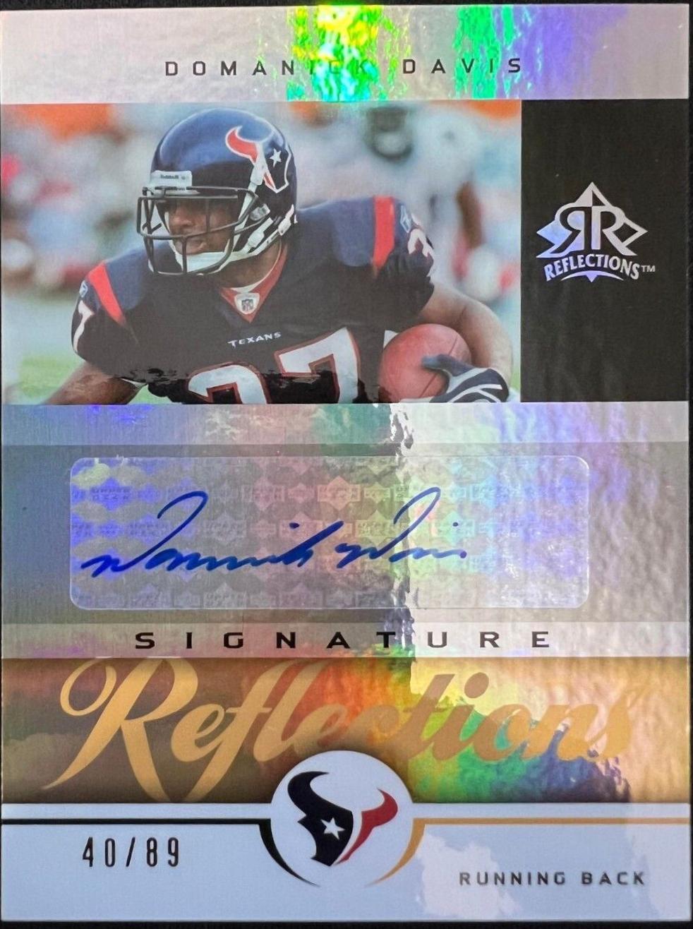 Domanick Davis [Gold] #SR-DD