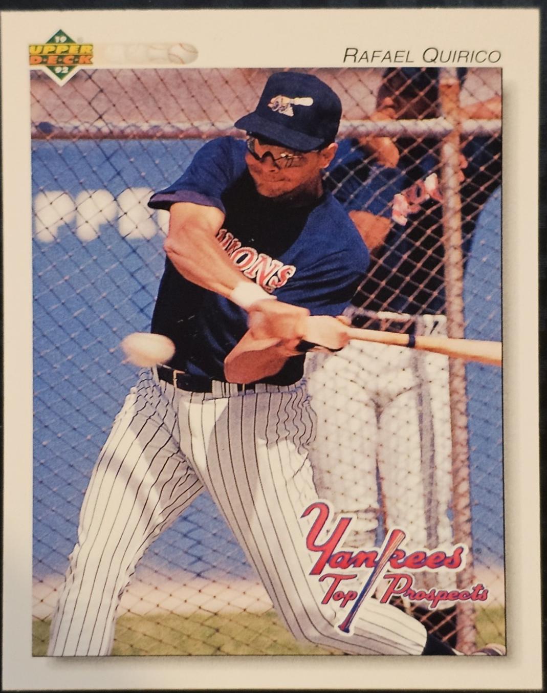 Rafael Quirico #229 1992 Upper Deck Minor League Baseball