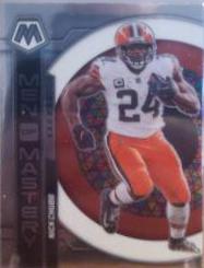 Nick Chubb #MM-13 Football Cards 2023 Panini Mosaic Men of Mastery