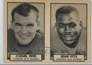 Cornel Piper, Ernie Pitts