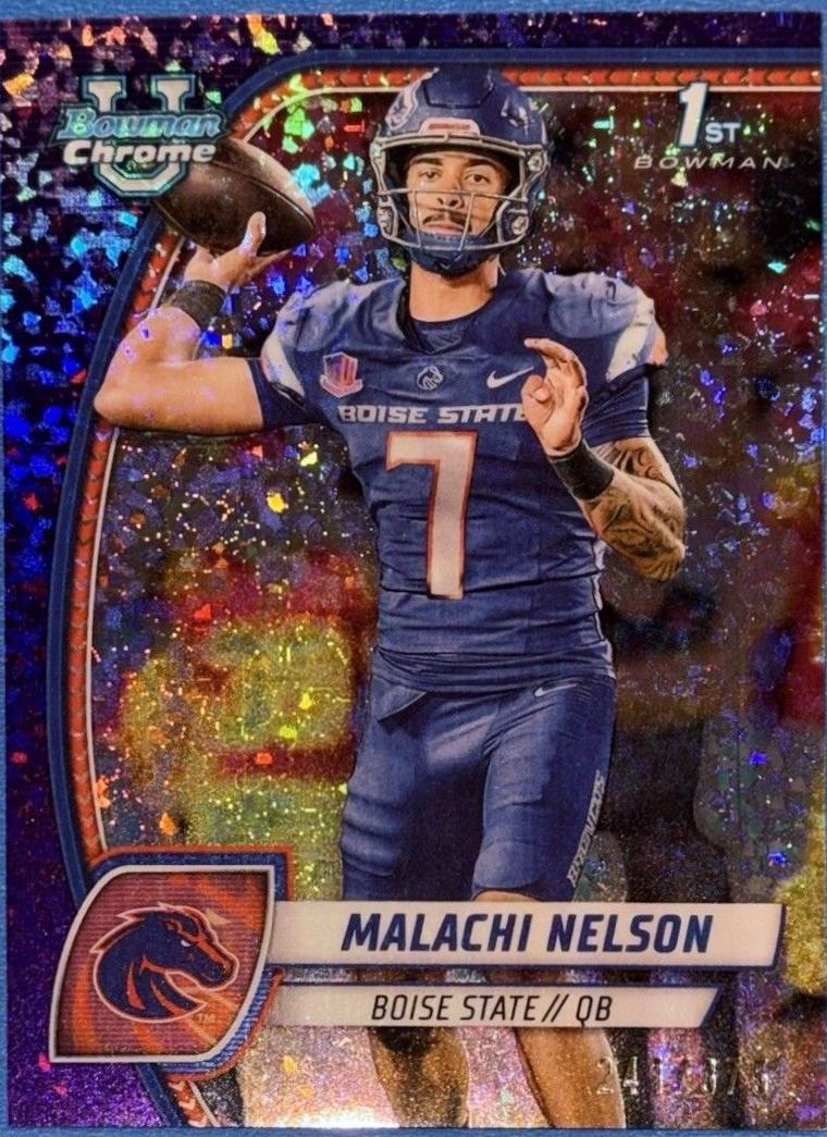 Malachi Nelson [Purple Mini Diamond Refractor] #196