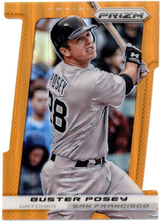 Buster Posey [Orange Die-Cut Prizm] #166