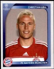 Christian Lell #150 2008 Panini UEFA Champions League Sticker