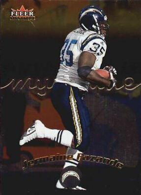Jermaine Fazande #8 Football Cards 2000 Fleer Mystique