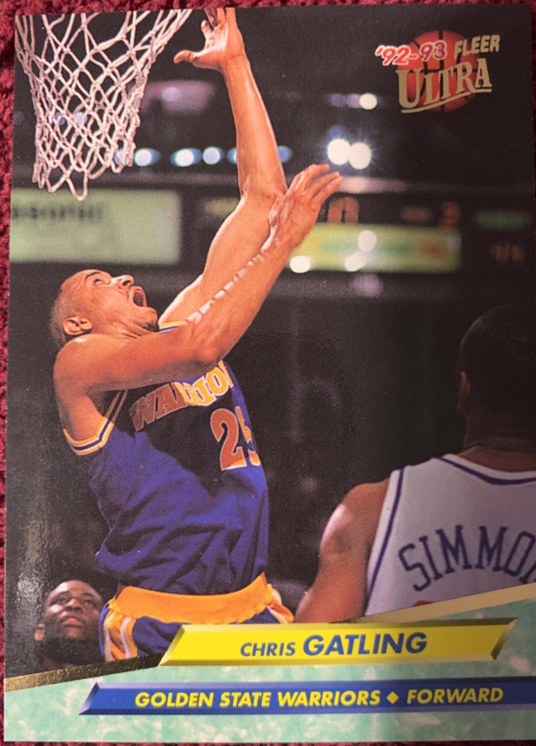 Chris Gatling #63 Basketball Cards 1992 Ultra