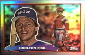 Carlton Fisk #88BF-11 Baseball Cards 2022 Topps Archives 1988 Big Foil