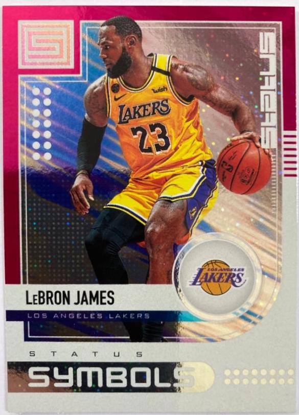 Lebron James #17 Basketball Cards 2020 Panini Donruss Elite Star Status