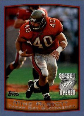 Mike Alstott #33 Football Cards 1999 Topps Season Opener