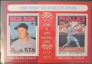 Mike Schmidt / Roger Clemens