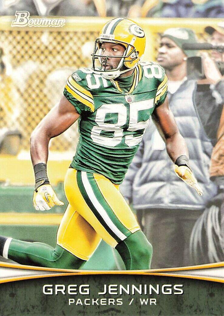Greg Jennings #15 Football Cards 2012 Bowman