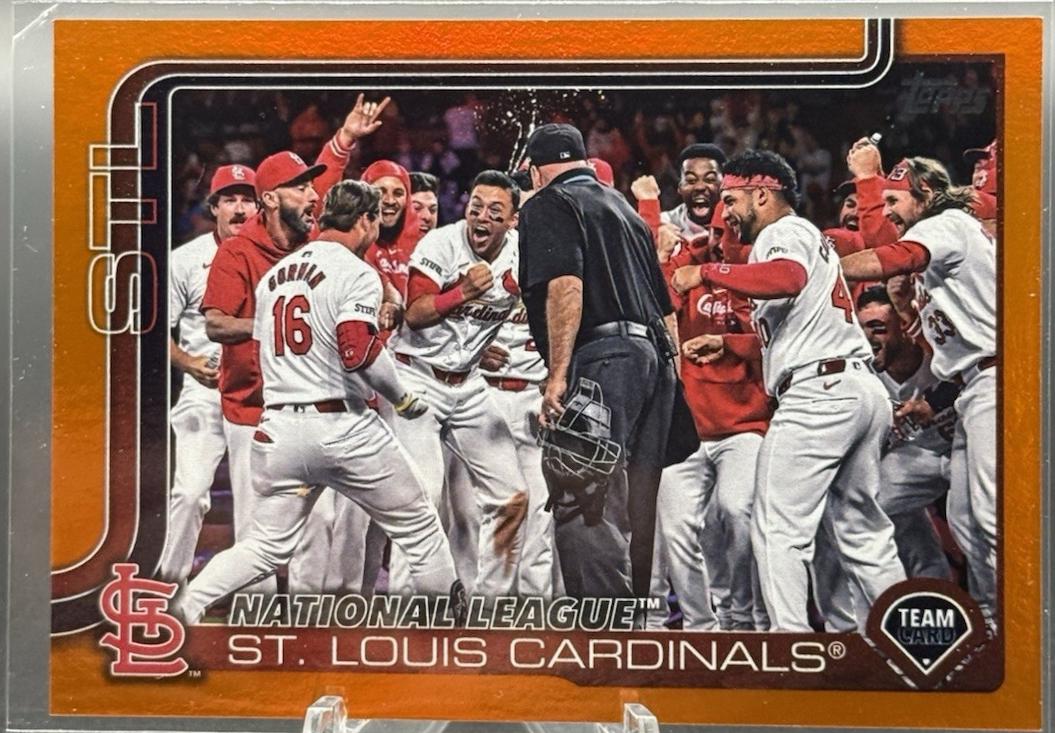 St. Louis Cardinals [Orange Rainbow Foil] #461