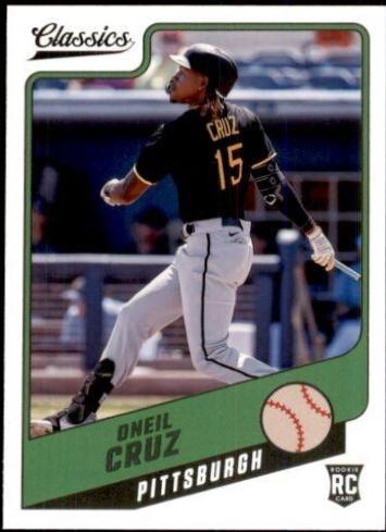 Oneil Cruz #2 Baseball Cards 2022 Panini Chronicles Classics