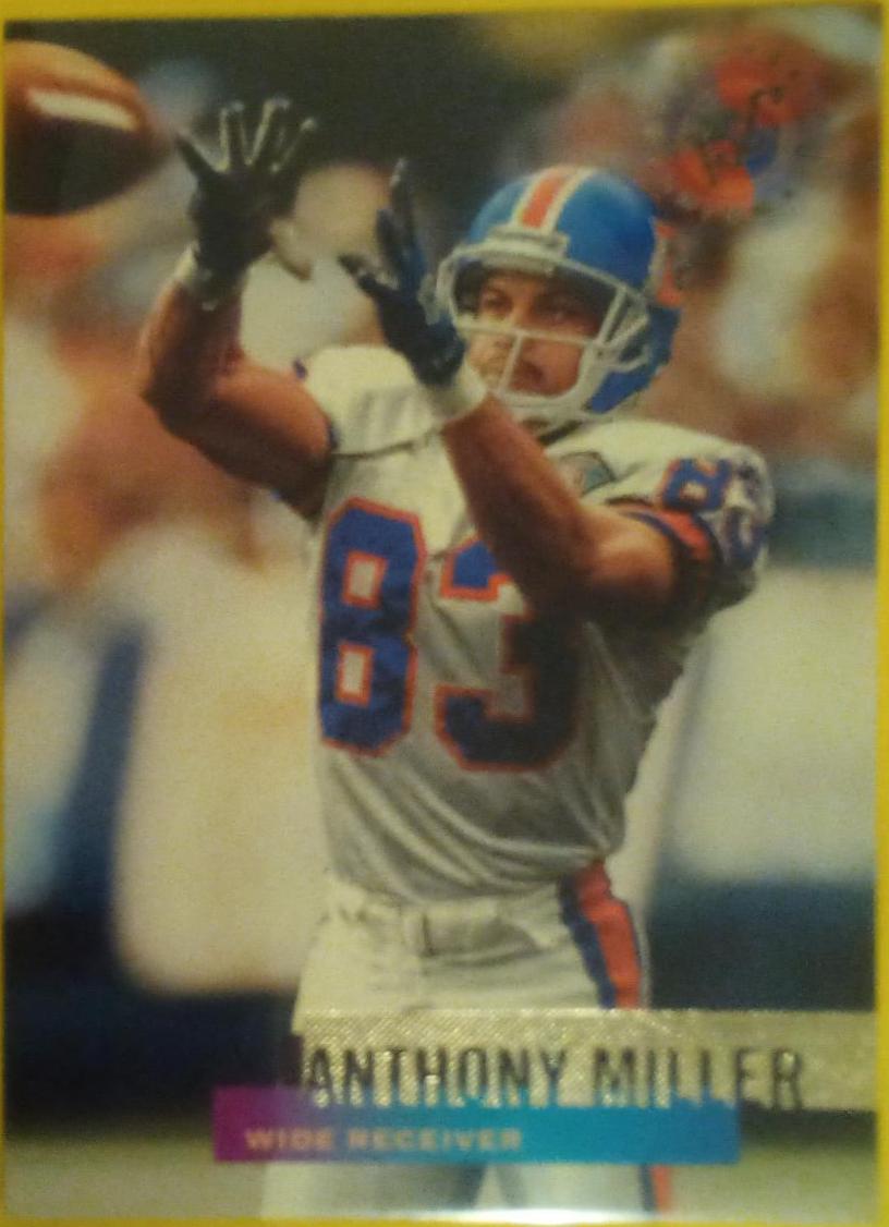 Anthony Miller #20 Football Cards 1995 Stadium Club