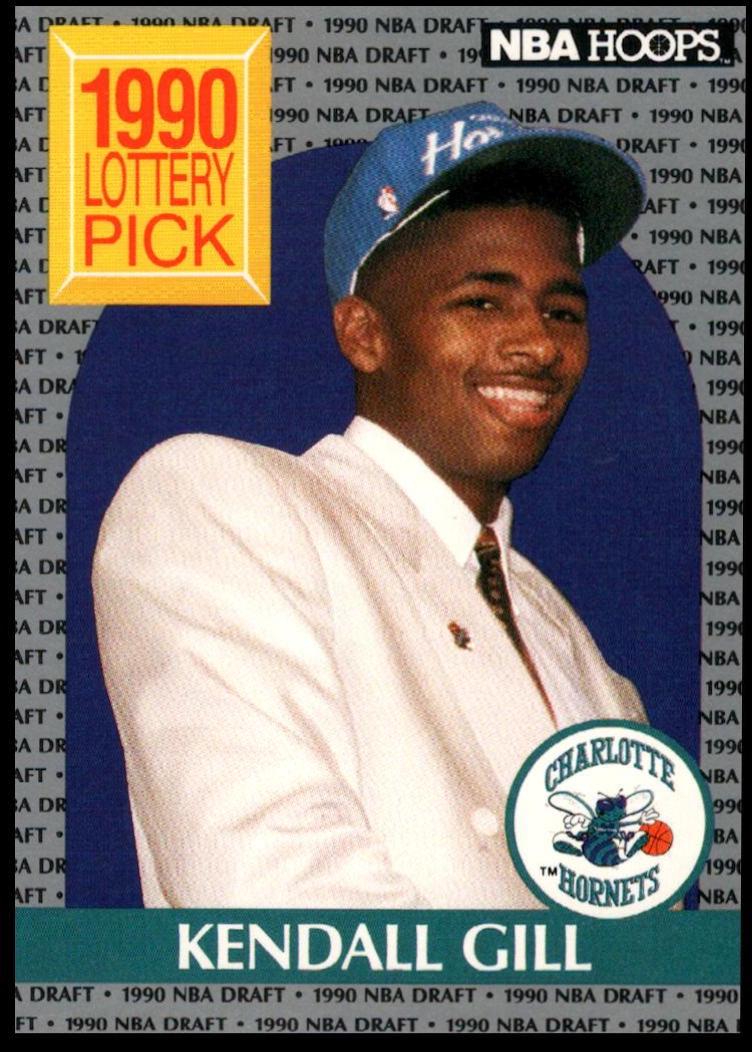 Kendall Gill #394 Basketball Cards 1990 Hoops