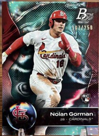 Nolan Gorman [Aqua Ice] #77