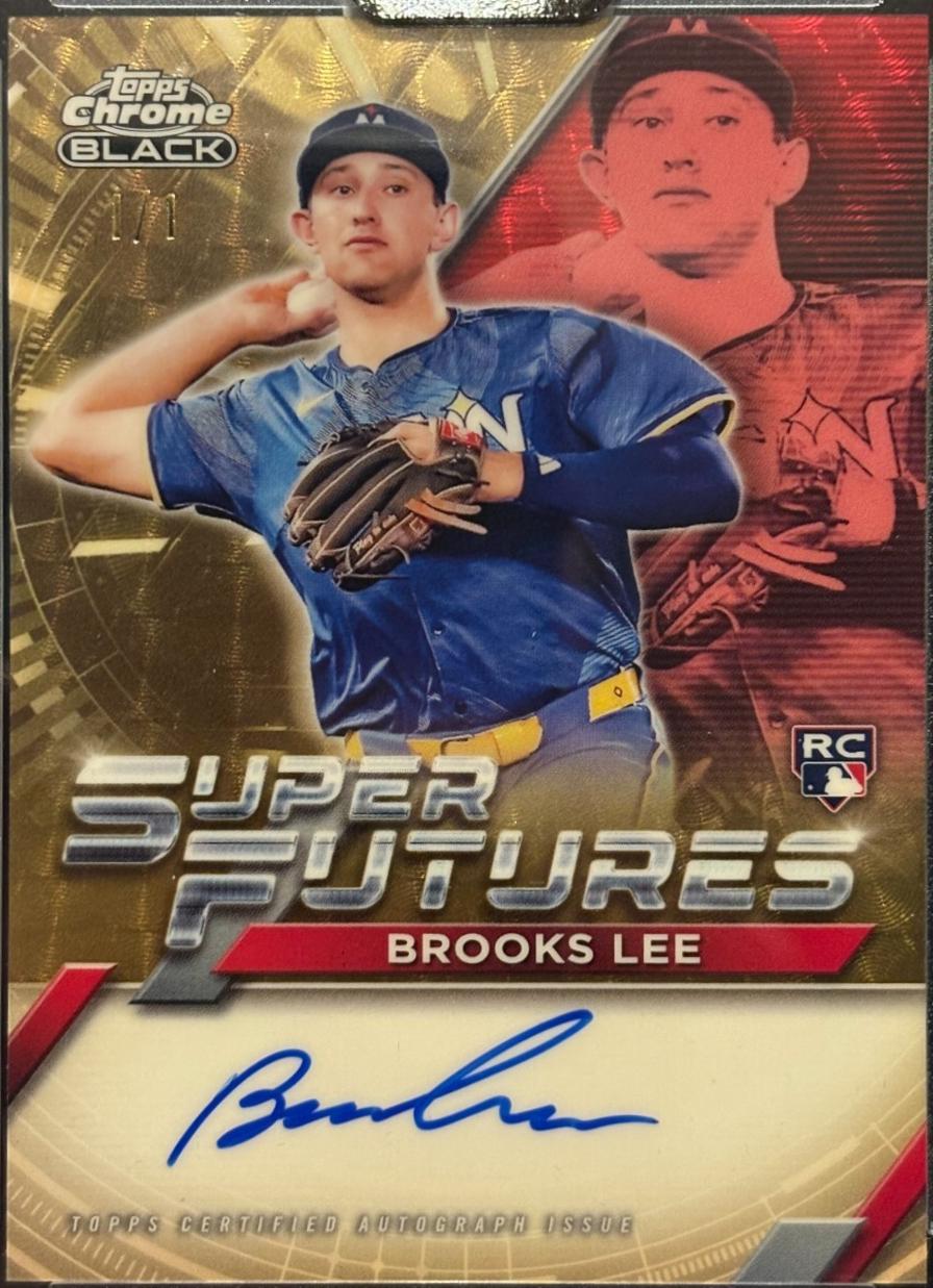 Brooks Lee [Superfractor] #FSA-BL Prices | 2025 Topps Chrome Black