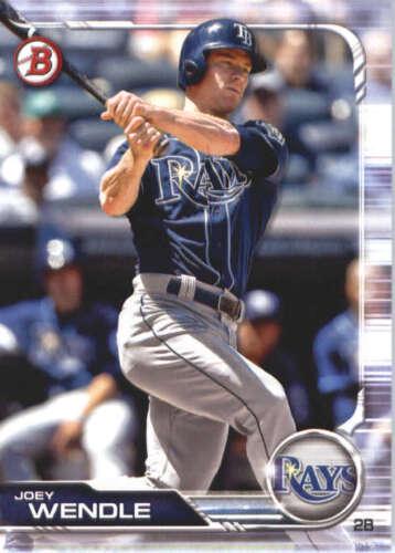 Joey Wendle #3 Baseball Cards 2019 Bowman
