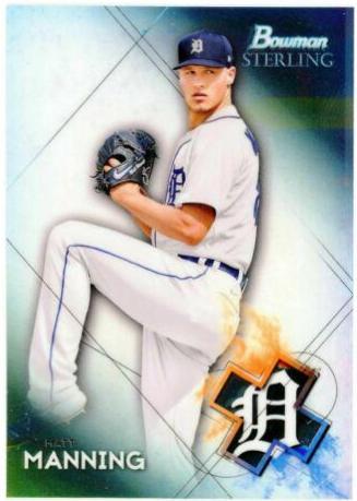 Matt Manning #BSP-13 Baseball Cards 2021 Bowman Sterling