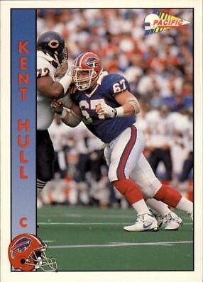 Kent Hull #23 Football Cards 1992 Pacific