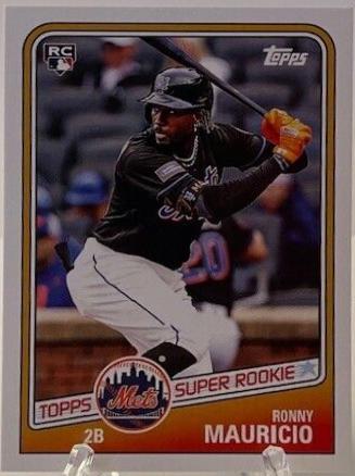 Ronny Mauricio #100 Baseball Cards 2024 Topps Throwback Thursday