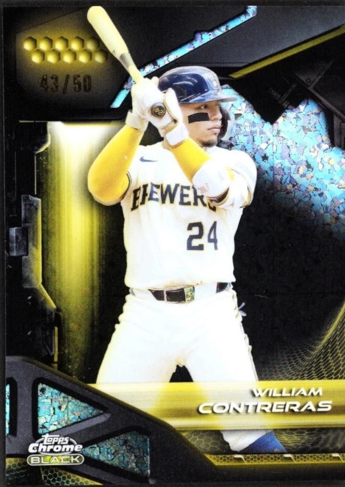 William Contreras [Gold Mini-Diamond Refractor] #181