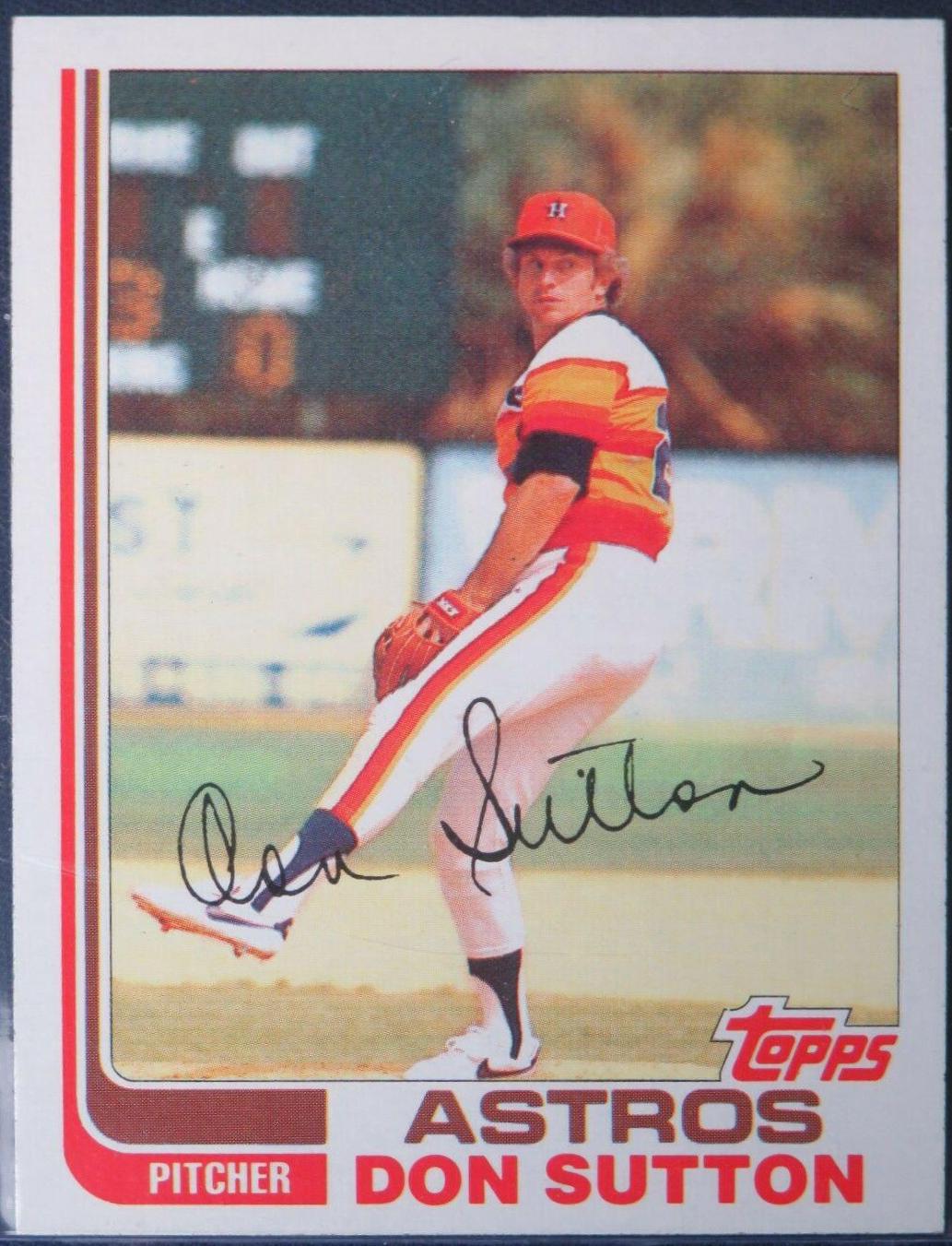 Don Sutton #305 Baseball Cards 1982 Topps