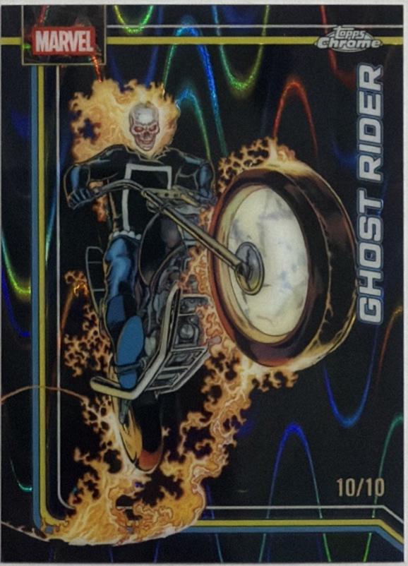Ghost Rider Black RayWave Refractor