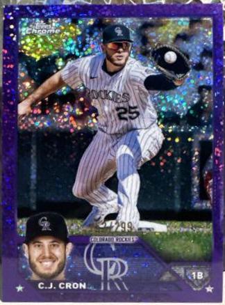 C. J. Cron [Purple Speckle] #160