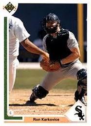 Ron Karkovice #209 Baseball Cards 1991 Upper Deck