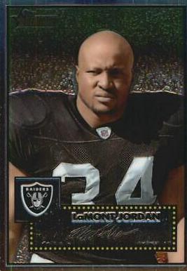 LaMont Jordan #THC12 Football Cards 2006 Topps Heritage Chrome