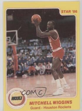 Mitchell Wiggins #25 Basketball Cards 1985 Star