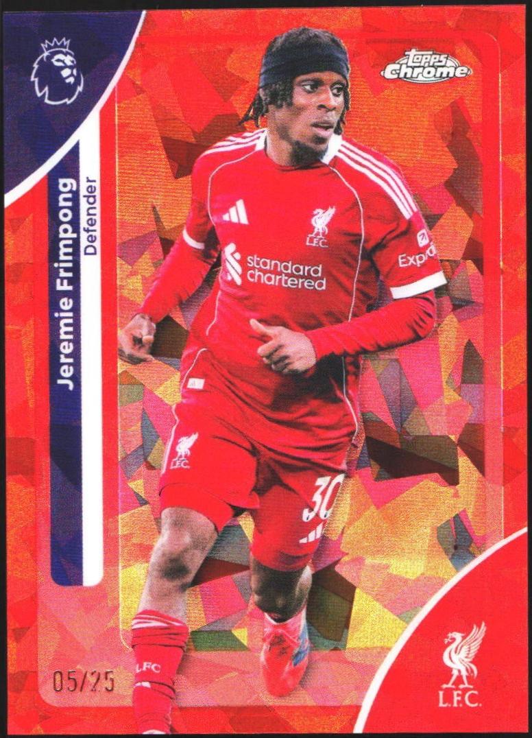 Jeremie Frimpong [Orange Geometric] #114