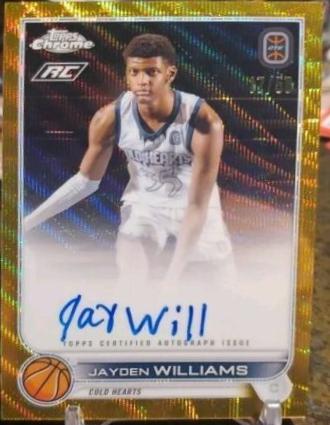 Jayden Williams [Gold Wave] #CA-JW2