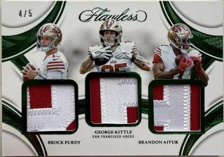 Brock Purdy / Brandon Aiyuk / George Kittle