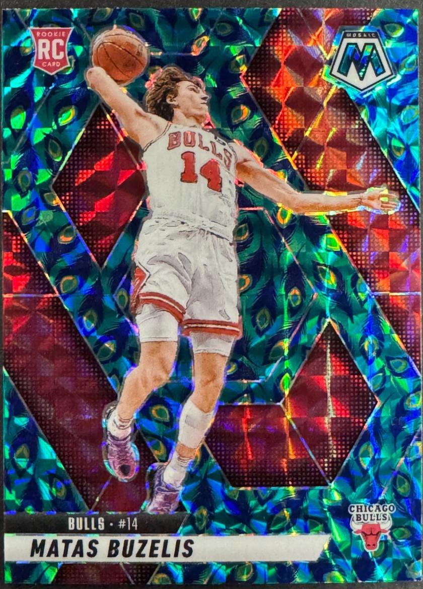 Matas Buzelis #223 2024-25 Panini Mosaic Basketball