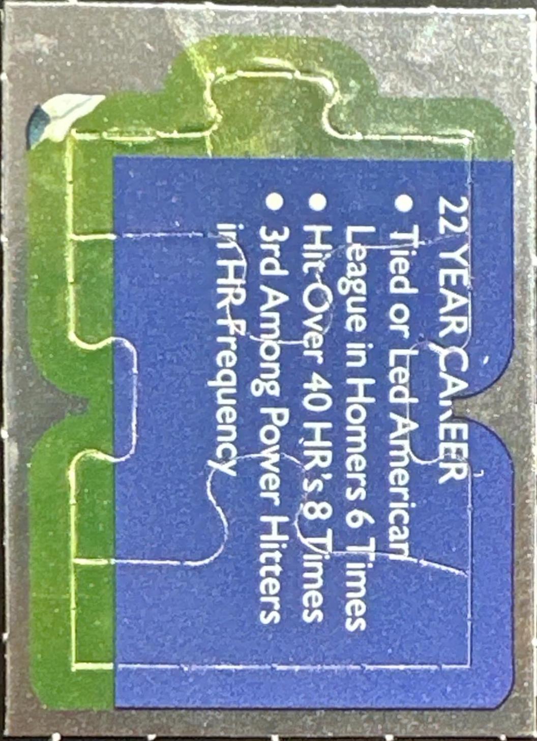 Harmon Killebrew Puzzle Baseball Cards 1991 Leaf