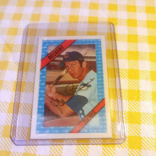 Glenn Beckert #24 Baseball Cards 1972 Kellogg's