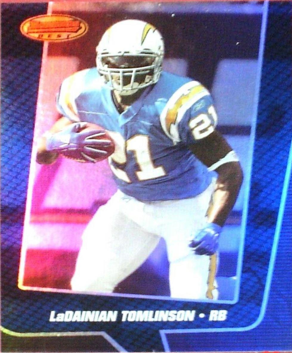 LaDainian Tomlinson #10 Football Cards 2005 Bowman's Best