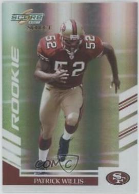 Patrick Willis #378 Football Cards 2007 Panini Score Select