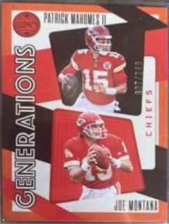 Joe Montana, Patrick Mahomes II