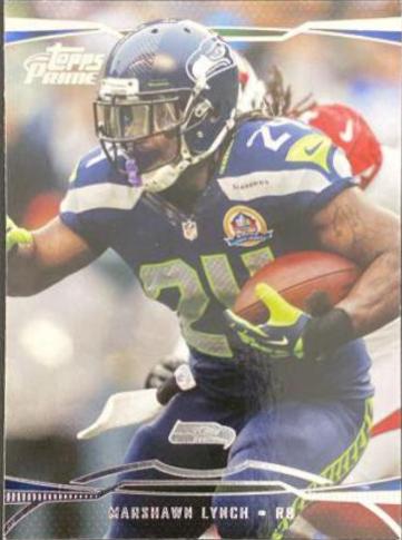 Marshawn Lynch #24 Football Cards 2013 Topps Prime